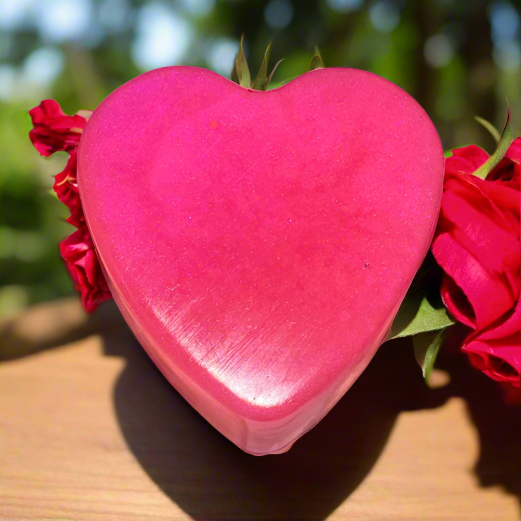 Love Botanical Heart Bar💗 HibiscusRose 🌺🌹