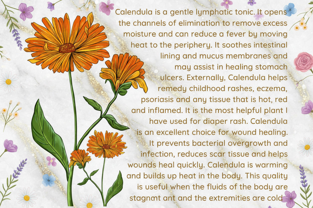 Botanical oil- Chamomile & Calendula