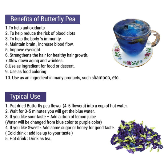 Loose Herbs: Butterfly Pea Flowers🦋