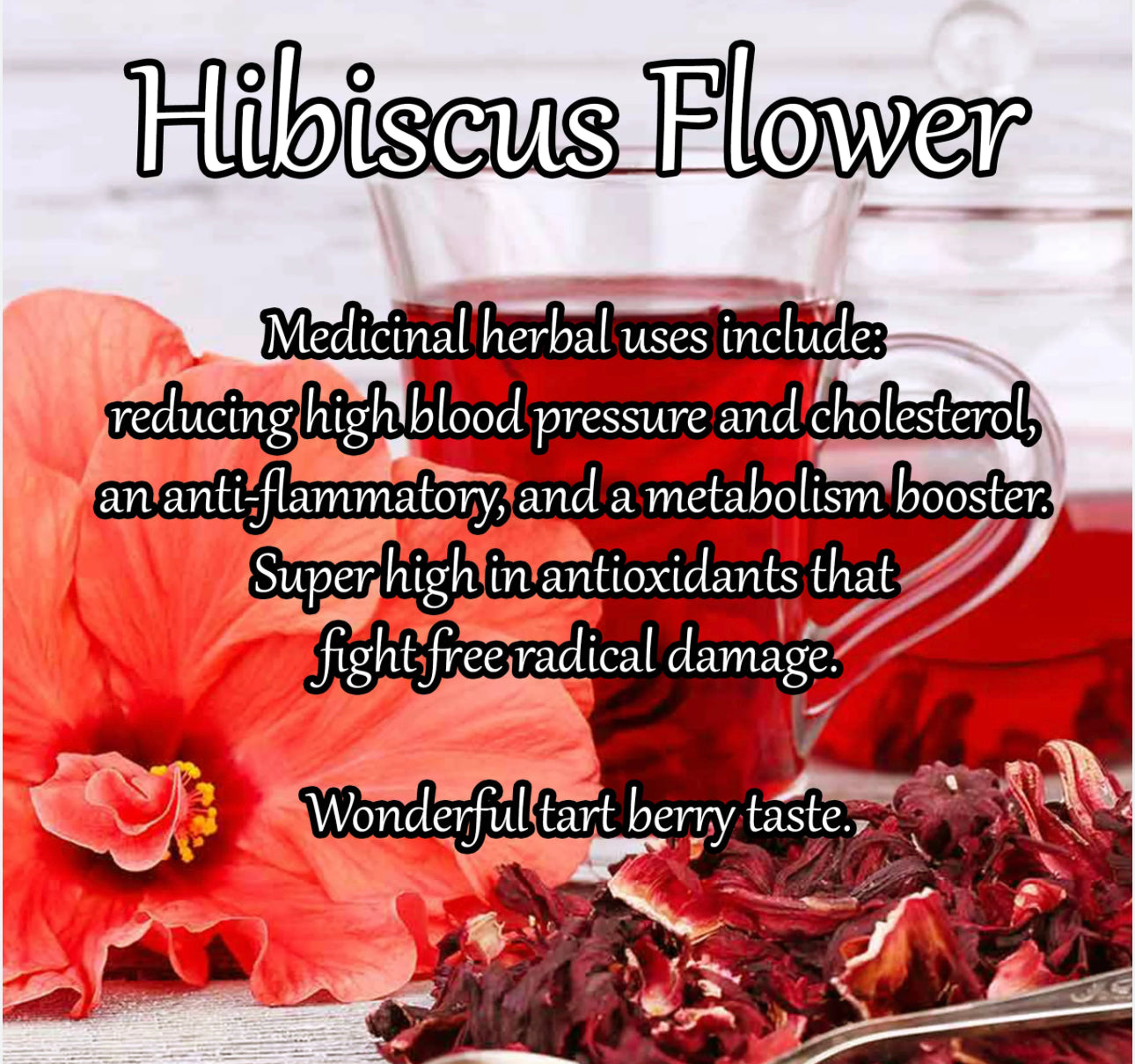 Loose Herbs: Hibiscus Flowers🌺 Limited Special