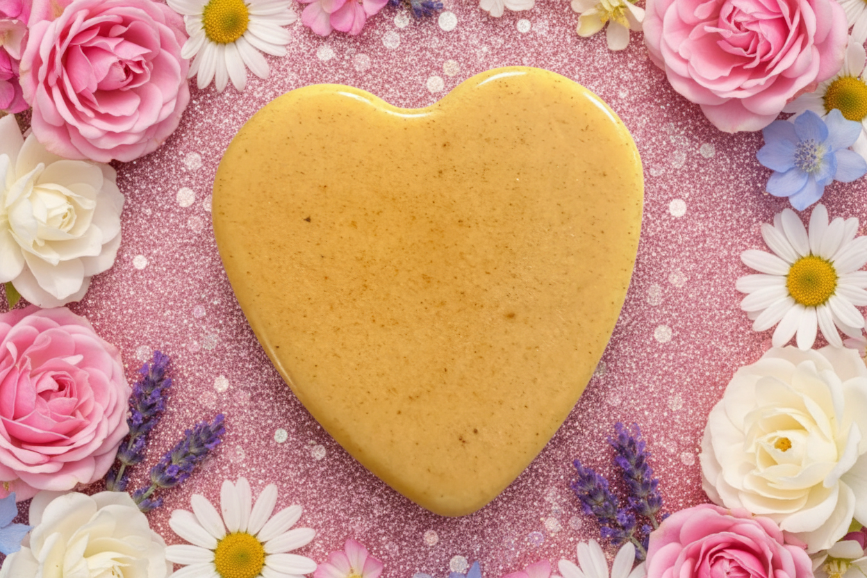 Botanical Turmeric Heart Bar🧡